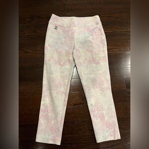 LISETTE Pastel Floral stretch capris